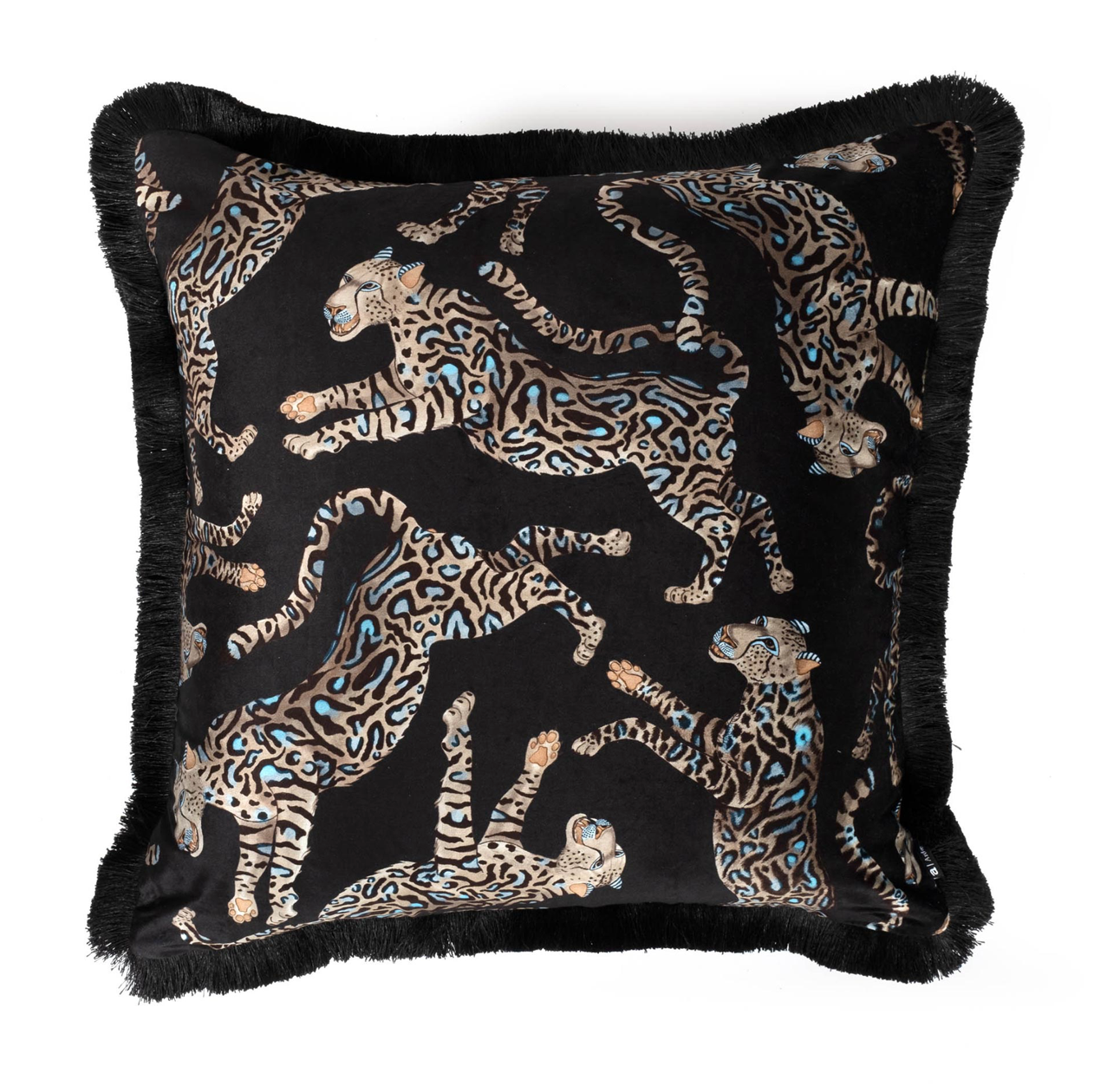 Ardmore Cheetah Kings Starry Night Velvet Pillows