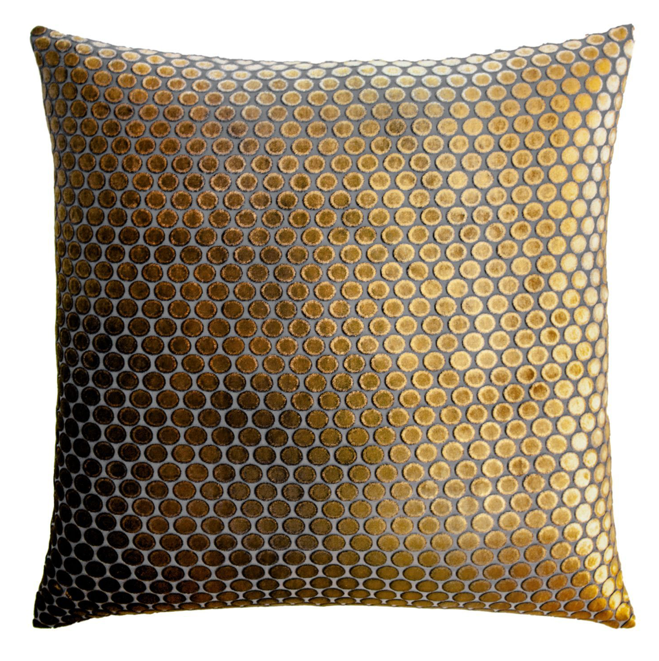 Gold polka dot pillow hot sale