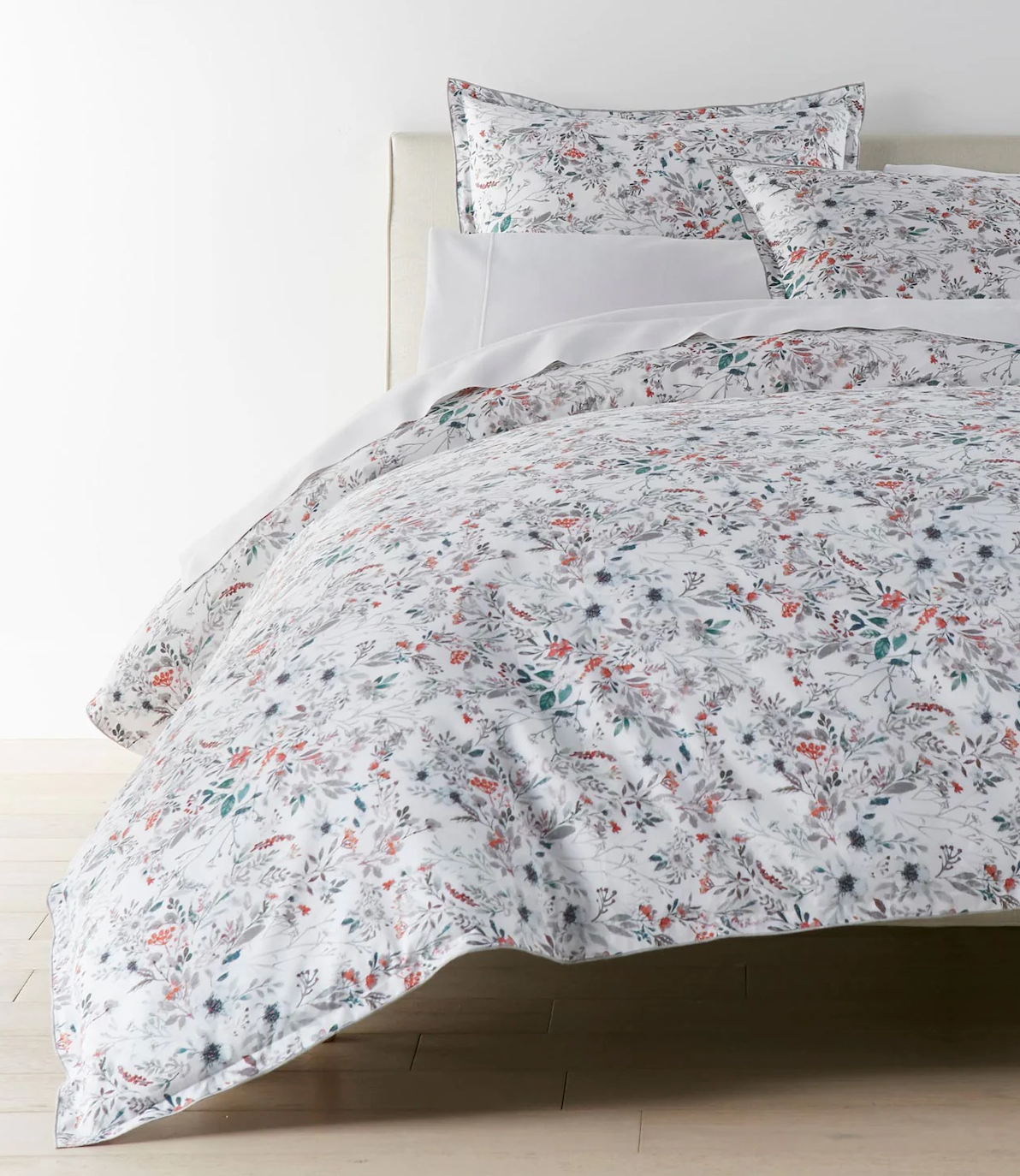 Chloe cotton duvet covers by Peacock Alley