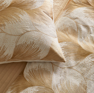 Fan duvet cover, throw & pillows by Ann Gish