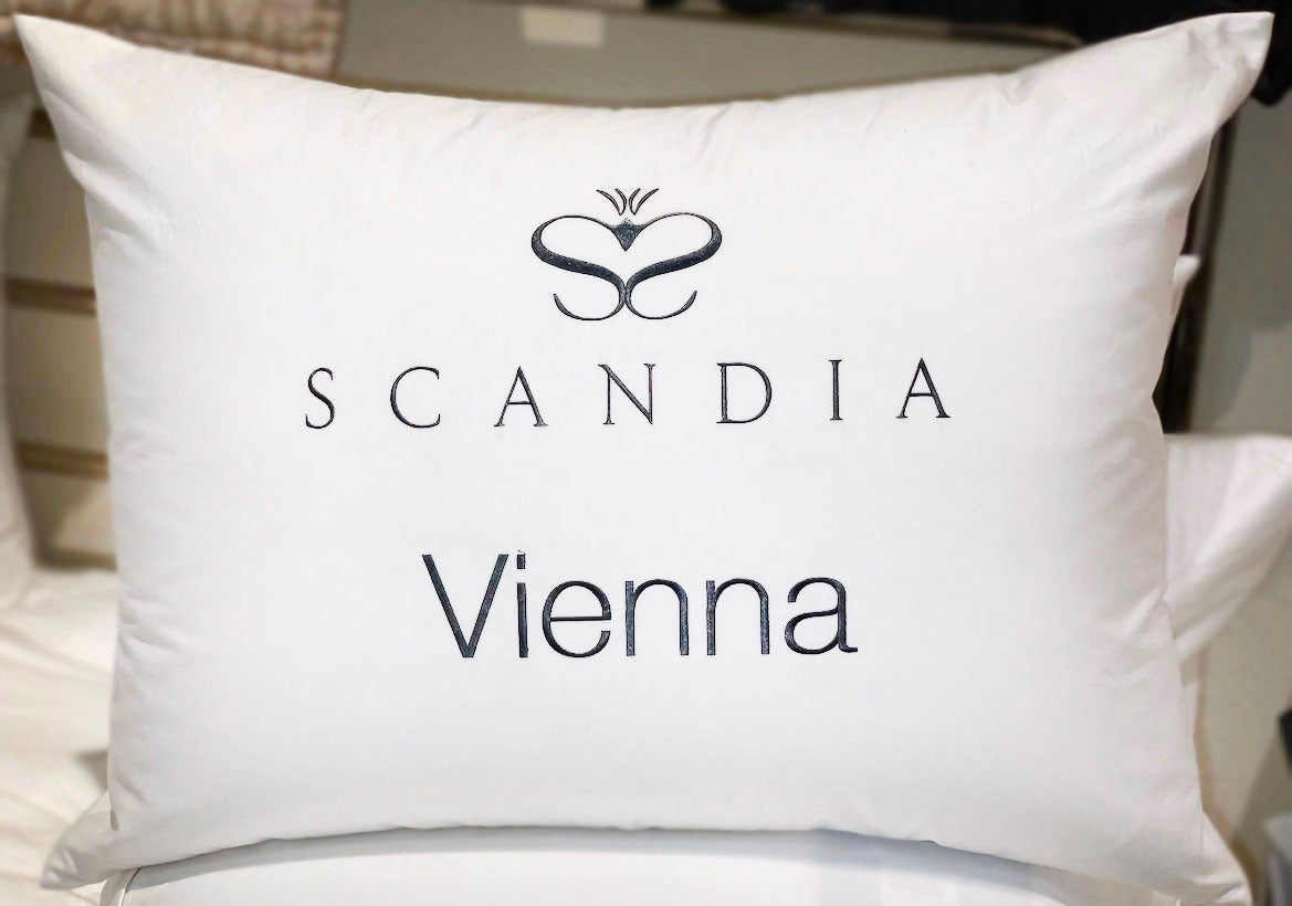 Scandia Vienna Polish White Goose Down Pillows