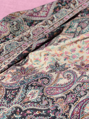 Cashmere silk shawl