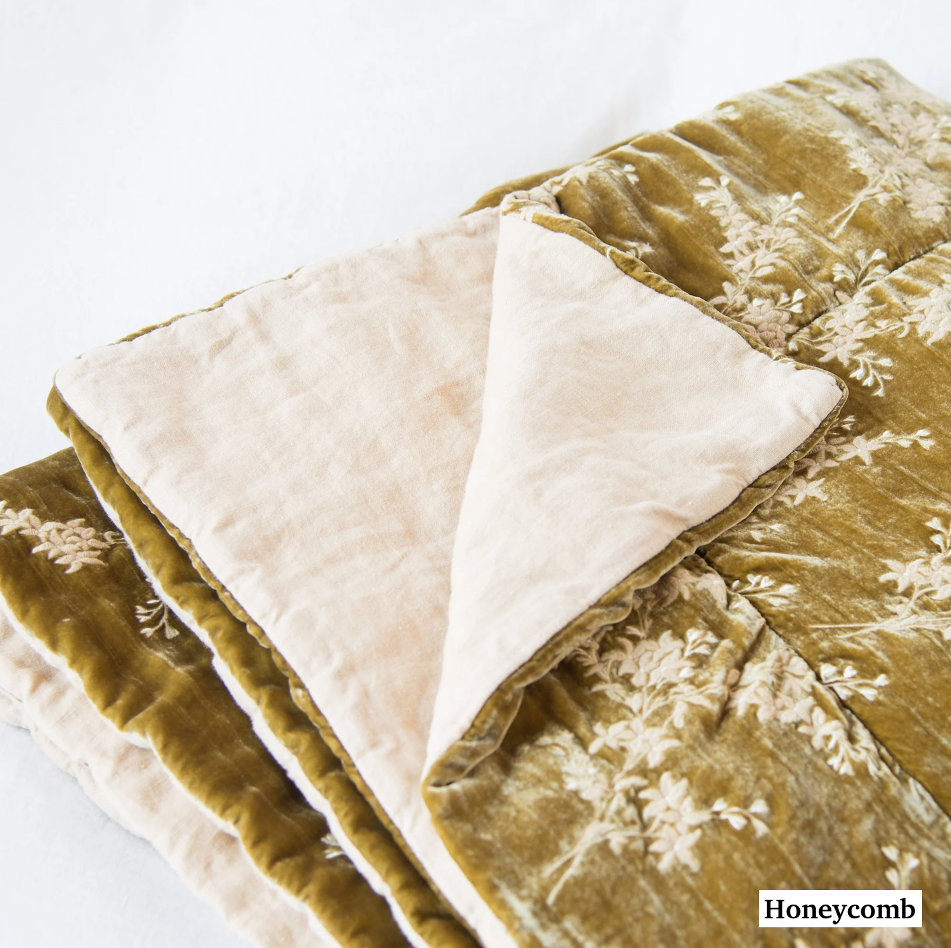 Lynette embroidered silk velvet throw by Bella Notte to order