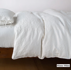 Ines linen duvet cover by Bella Notte (**to order)
