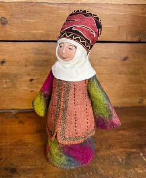Doll "Woman" handmade in Kyrgyzstan
